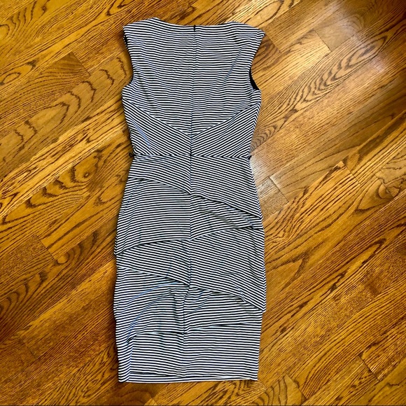 White House Black Market Striped Bodycon Dress - Picture 3 of 7